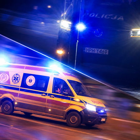 Skandal podczas interwencji medycznej. Skrajnie pijany pacjent groził ratownikowi śmiercią!