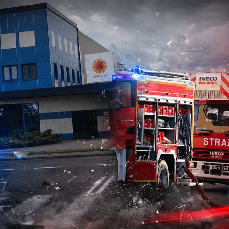 Alarm na terenie Stora Enso w Ostrołęce. Interweniowała straż pożarna
