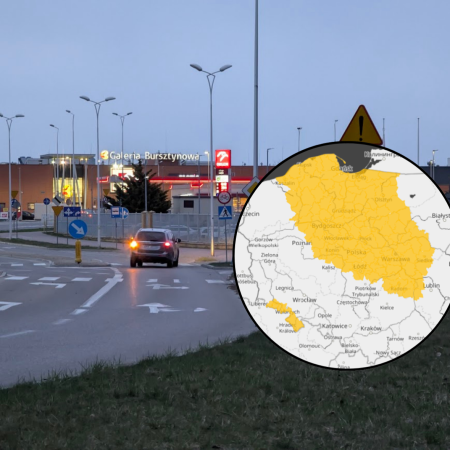 Uwaga, Ostrołęko: IMGW wydaje żółty alert. Prawdopodobieństwo wystąpienia zjawiska to aż 80%!