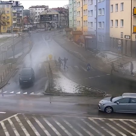 Miłosny trójkąt, wiatrówka i 2,5 promila. Nagranie z monitoringu ujawniło wszystko! [WIDEO]