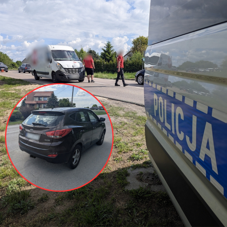 Kolizja za kolizją na trasie z Goworowa do Ostrołęki. Interweniowała policja [WIDEO, ZDJĘCIA]