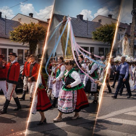 Wielkie wydarzenie w Myszyńcu! Boże Ciało transmitowane w telewizji [PROGRAM]