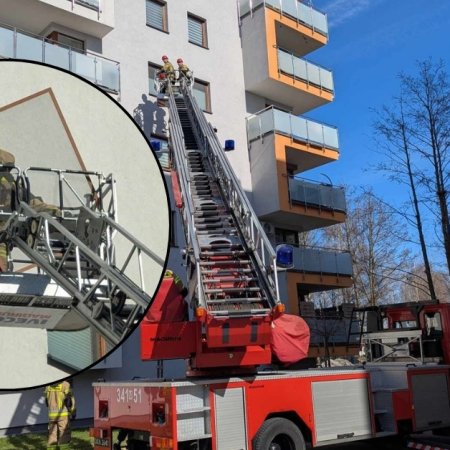 Takiej akcji w Ostrołęce dawno nie było. Co wydarzyło się na Cieplińskiego? [WIDEO, ZDJĘCIA]