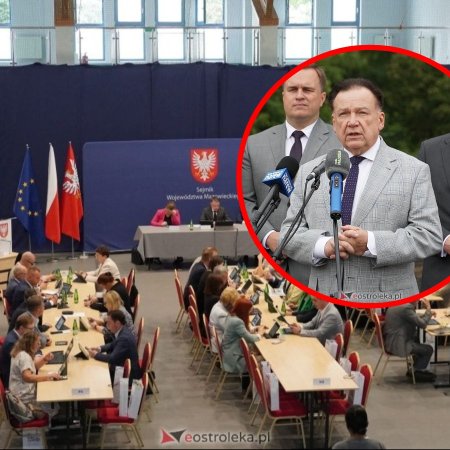 Sejmik w Ostrołęce. Marszałek Struzik podsumował 27 lat współpracy [ZDJĘCIA]