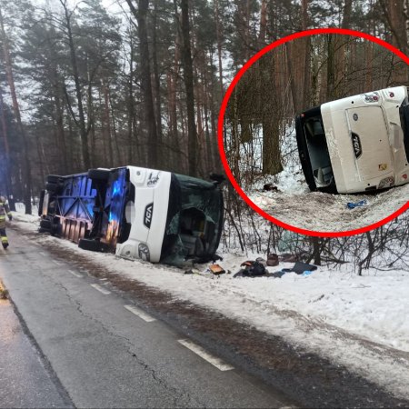 19 osób rannych, w tym 10 ciężko. Fatalny bilans wypadku autobusu [ZDJĘCIA]