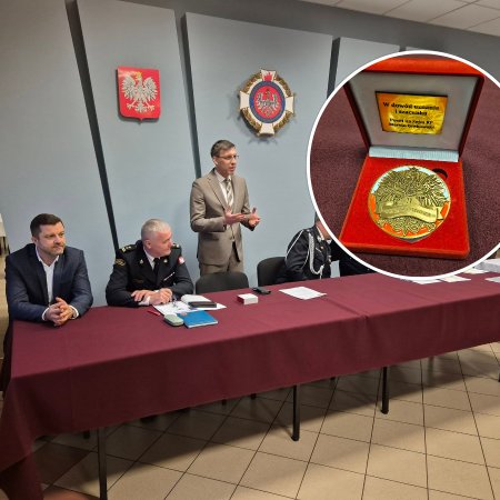 Nowy zarząd i medal od posła. OSP Ostrołęka podsumowała rok i wybrała władze [ZDJĘCIA]