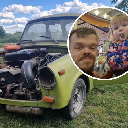 Ostatnia podróż z Tatą. Bartek zbiera fundusze na wzruszający cel
