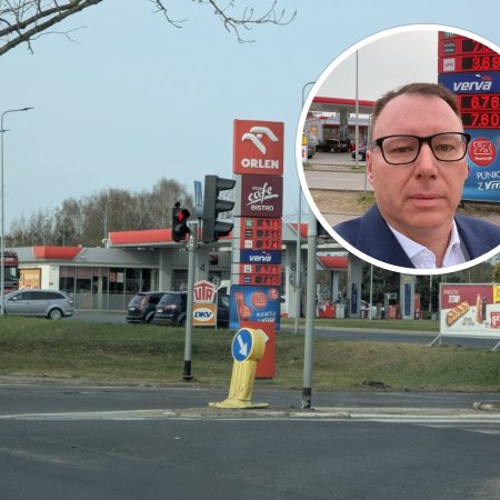 Poseł Popielarz przy Orlenie świętuje niższe ceny paliw. Internauci reagują