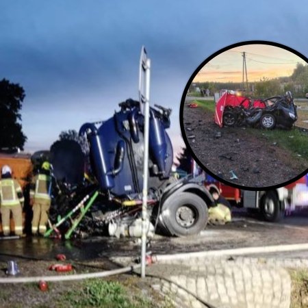 Tragiczny wypadek na "sześćdziesiątce". Zginęły dwie osoby