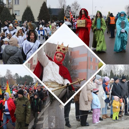 Orszak Trzech Króli 2026 w Ostrołęce. "Nadzieją się cieszą" [WIDEO, ZDJĘCIA]