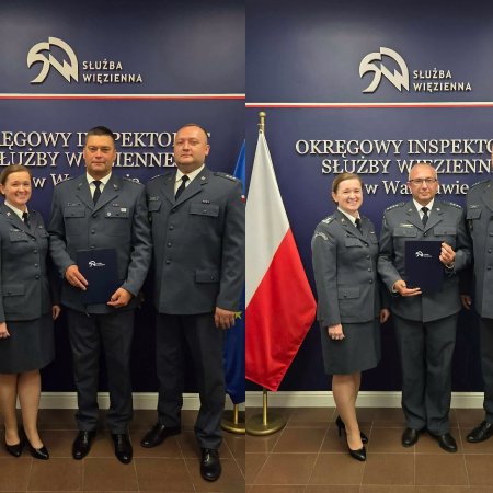 Nowi zastępcy dyrektora Zakładu Karnego w Przytułach Starych
