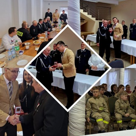 Poseł Grabowski na zebraniach OSP. Medale sejmowe dla zasłużonych [ZDJĘCIA]