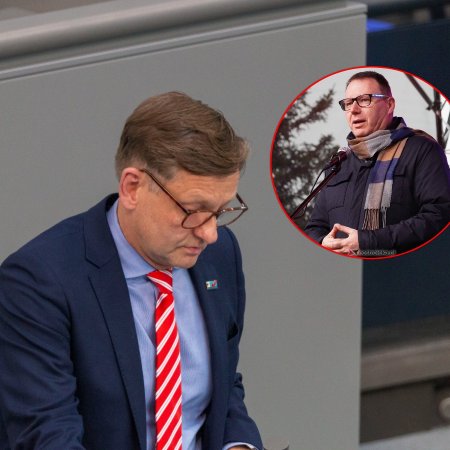 Poseł AfD żąda reparacji od Polski. Ostra reakcja posła Popielarza