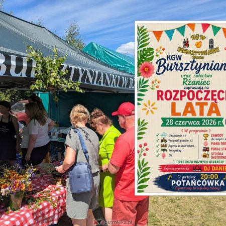 Rozpoczęcie Lata w Rżańcu! Bursztynianki zapraszają na rodzinny festyn