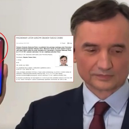 Zbigniew Ziobro zadzwonił na telefon z listu gończego. Nikt nie odebrał