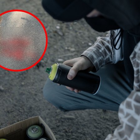 Wulgarny napis na asfalcie. Sołectwo daje sprawcy dwa dni
