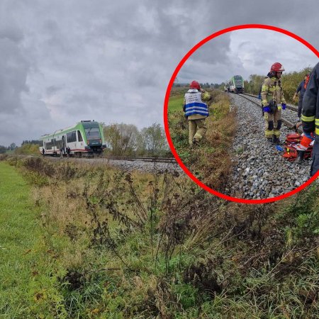 Tragedia na torach. Śmiertelny wypadek z udziałem pociągu Białystok-Ostrołęka