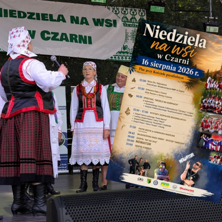 Czarnia zaprasza na dożynki! Folklor za dnia, koncerty wieczorem