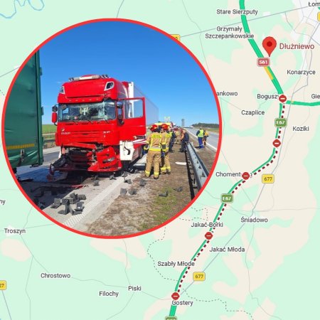 Czarna seria na S61: Kolejny odcinek trasy zablokowany po groźnym wypadku!