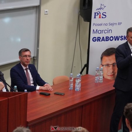 Politycy PiS w Ostrołęce. Śliwka i Krystian gośćmi Marcina Grabowskiego [WIDEO, ZDJĘCIA]