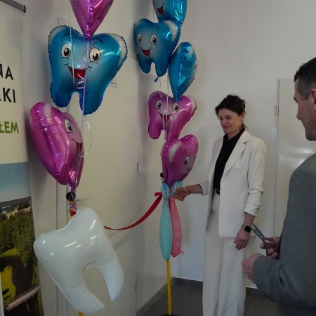 Gabinet stomatologiczny otwarty w Szkole Podstawowej w Olszewie-Borkach [ZDJĘCIA, WIDEO]