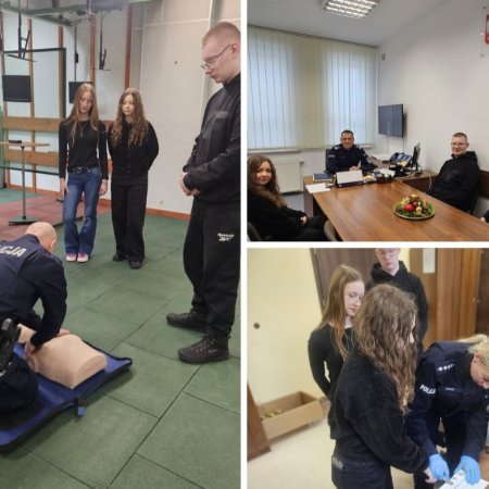 Uczniowie z Ostrołęki sprawdzali, jak wygląda praca w policji [ZDJĘCIA]
