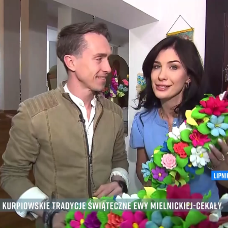 Nasza Miss znów promuje Kurpiowszczyznę. Ewa Mielnicka-Cekała gościem „Pytania na Śniadanie” [WIDEO]