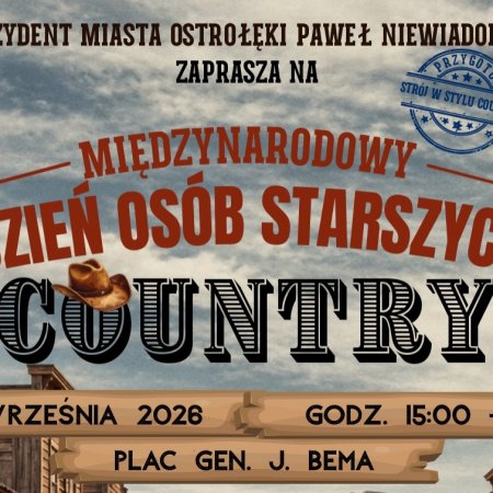 Prezydent Miasta Ostrołęki Paweł Niewiadomski zaprasza na wyjątkowe święto pełne muzyki, tańca, uśmiechu i dobrej energii!