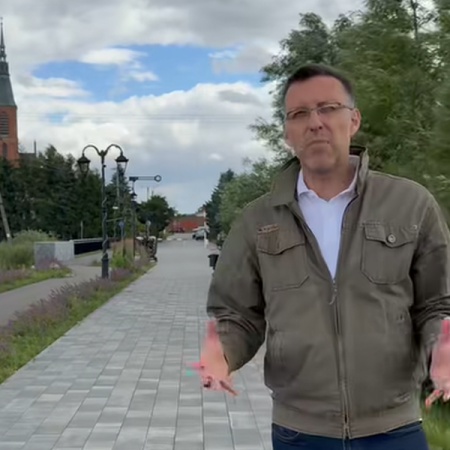 Poseł Grabowski na Czarnej Dróżce. Przypomniał o rządowych dotacjach [WIDEO]