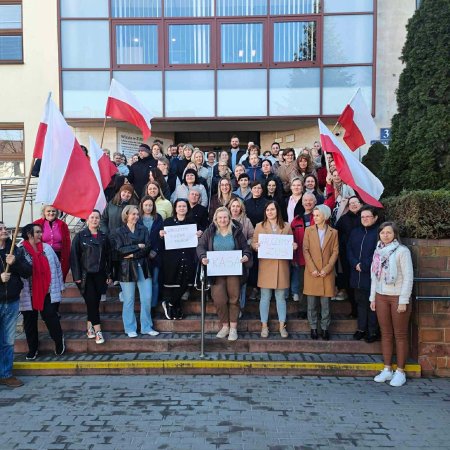 Protest pracowników ZUS. „Walczymy o godne płace"