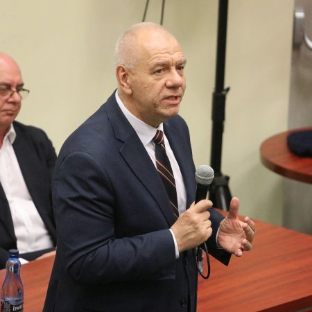 Jacek Sasin w Ostrołęce. Mówił o "dobrej zmianie" [WIDEO, ZDJĘCIA]
