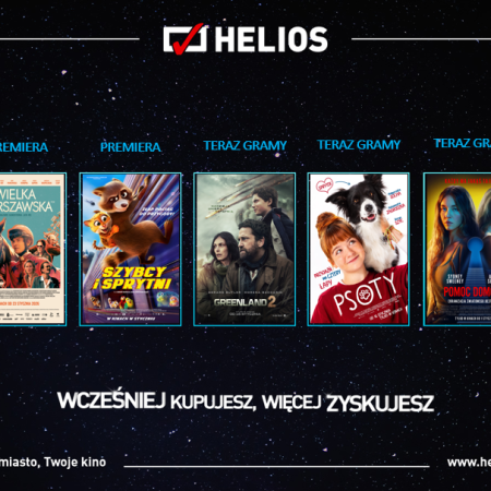 Styczniowe nowości w kinie Helios