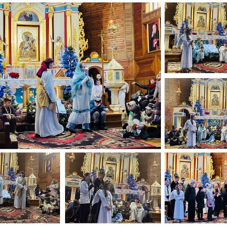 Jasełka w Brodowych Łąkach. Uczniowie z Zawad wystąpili w kościele św. Michała Archanioła [ZDJĘCIA]