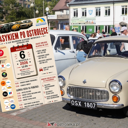 Klasyki opanują Ostrołękę! Szykuje się wielki zlot i parada ulicami miasta