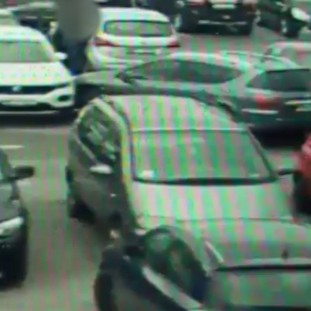 Sprawa kolizji na parkingu wyjaśniona! Wystarczyły dwie godziny [WIDEO]