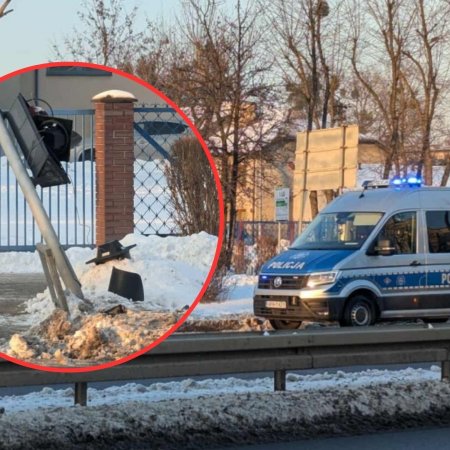 Znamy szczegóły kolizji, która wprowadziła chaos w rejonie skrzyżowania na Traugutta [ZDJĘCIA]