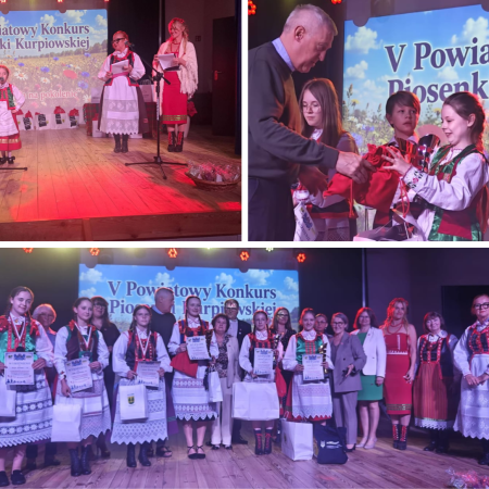 V Powiatowy Konkurs Piosenki Kurpiowskiej w Kadzidle. Tradycja łączy pokolenia [ZDJĘCIA]