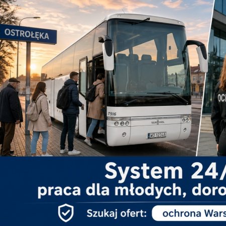 Praca w Warszawie bez przeprowadzki? Z Ostrołęki do stolicy w tylko 2 godziny