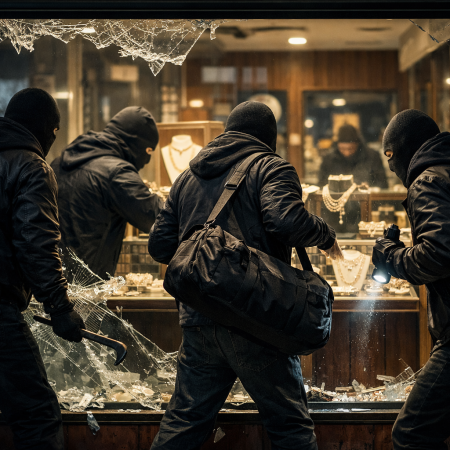 Zuchwały skok na lombard. Chcieli szybko się wzbogacić, nie przewidzieli jednego