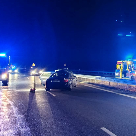 Tragedia na trasie S8. Kierowca zginął po zderzeniu z łosiem [ZDJĘCIA]