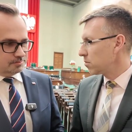 Grabowski z Horałą o CPK i szybkiej kolei przez Ostrołękę. "Presja ma sens" [WIDEO]