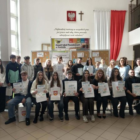 Mistrz Matematyki 2026 wyłoniony! Uczniowie z powiatu powalczyli o tytuł mistrza [ZDJĘCIA] 