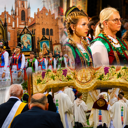 Boże Ciało w Myszyńcu zachwyca Polaków. Ale ambicje są większe! [WIDEO, ZDJĘCIA]