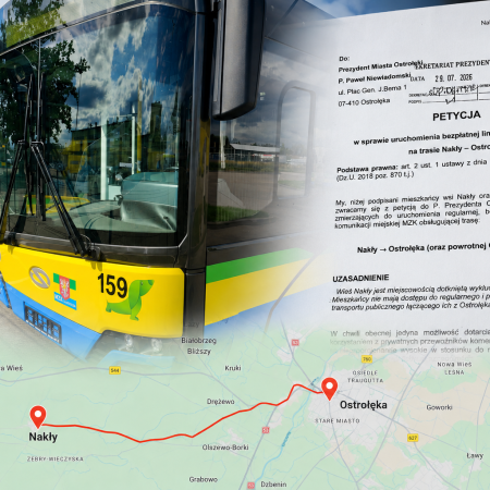 Chcą autobusu do Ostrołęki. Miasto odpowiedziało, ale piłka jest po innej stronie