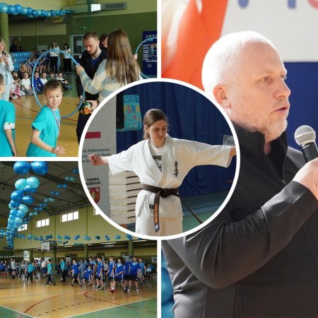 Mistrz świata karate i młodzi sportowcy. Niebieskie Igrzyska w Rzekuniu z wielką pompą! [WIDEO, ZDJĘCIA]