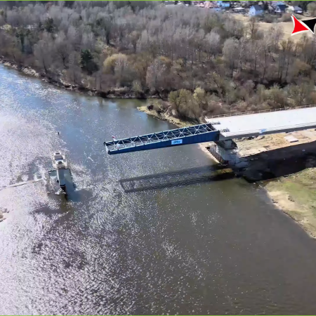 Budowa południowej obwodnicy Ostrołęki z lotu ptaka. Zobacz postępy prac [WIDEO]