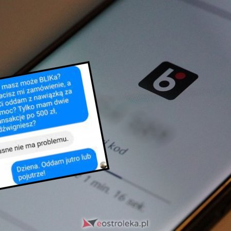 Dostałeś taką wiadomość? Uważaj, to pułapka! 20-latek z Ostrołęki już stracił pieniądze!