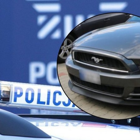 V8 pod maską i policyjne barwy. Amerykańska ikona zasila policyjny tabor!