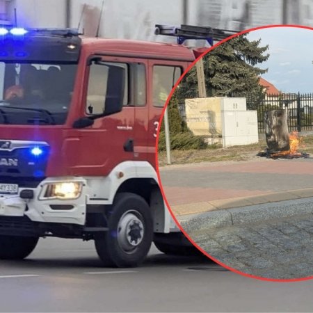 Drobna iskra, wielkie niebezpieczeństwo. Straż w akcji na Ostrowskiej [ZDJĘCIA]