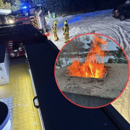 Wystarczyła chwila, by doszło do tragedii. Strażacy w akcji!